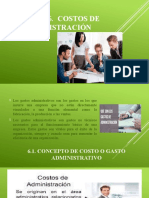 Tema N 6 Costos de Administracion