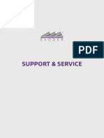 EVODEK Support Service