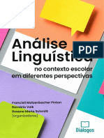 Análise Linguística No Contexto Escolar Em Diferentes Perspectivas