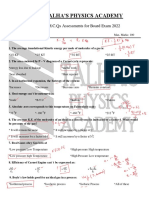 Talha'S Physics Academy: M.C.Qs Assessments For Board Exam 2022