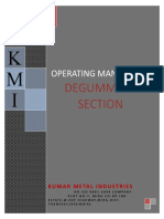 Degumming Operation Manual For So-97-16
