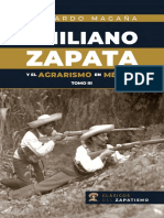 Emiliano Zapata Agrarismo TOMO III