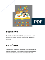 Estruturas linguísticas e processos de alfabetização