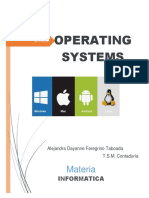 Operating Systems: Materia