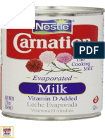 Amazon.com  CARNATION Vitamin D Added Evaporated Milk 12 fl. oz. Can  Grocery & Gourmet Food