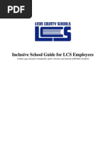 Inclusive School Guide for LCS Employees 22-23