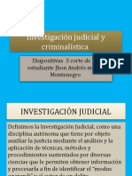 Investigación criminal y peritajes forenses