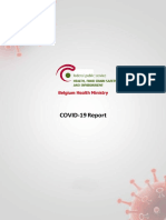 COVID-19 Report: Belgium Health Ministry