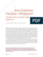 Operation Enduring Freedom Philippines-Civilian Harm and The Indirect Approach