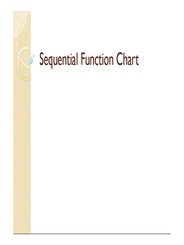 Sequential Function Chart | PDF