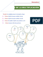 Ejercicios de Multiplicación para Tercero Grado de Primaria