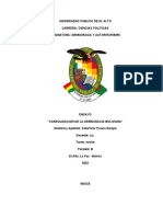 Consolidacion de La Democracia Bolivina Universidad Publica de El Alt7