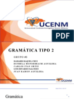 Gramática de Tipo 2 - Compiladores e Interpretes.