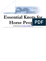 Essential Knots For Horse People