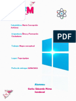 Mapa Conceptual Ética y Formación Ciudadana