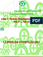 Curso SST 2 - NRs 17 e 32 - Aula 3