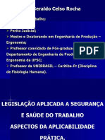 Médico do Trabalho e Perito: Dr. Geraldo Celso Rocha