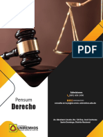 Ufhec Pensum Derecho