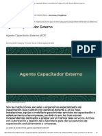 Agente Capacitador Externo - Secretaría Del Trabajo y Previsión Social - Gobierno - Gob - MX