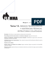 Bloque 2 - Tema 12-Riesgos Tecnolo Ügicos y Asistencias Te Ücnicas. Estructuras Colapsadas