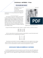 Nota de Aula Sobre Matrizes (Parte 1)