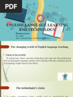 English Language Learning and Technology