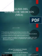 Análisis Del Sistema de Medición