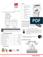 FTtrampagrasa FICHA TECNICA DE TRAMPA PARA GRASA