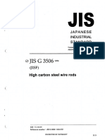JIS G3506-2004 高碳钢线材 标准