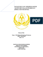 Menganalisis Faktor Yang Mempengaruhi Perilaku Konsumen Dalam Pembelian Sepeda Motor Honda PDF Free