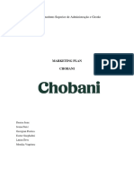 Chobani - Marketing Plan