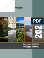 Orman Genel Müdürlüğü 2021 Yılı Faaliyet Raporu