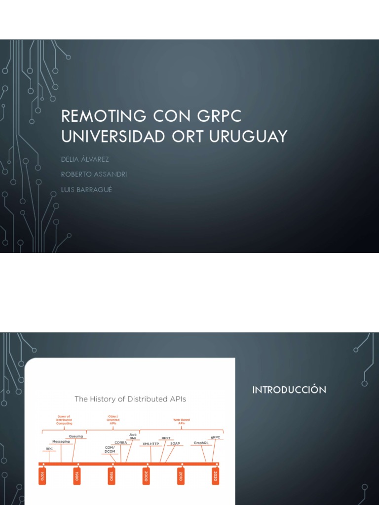 Introducción a gRPC y Protocol Buffers | PDF | Streaming Media ...