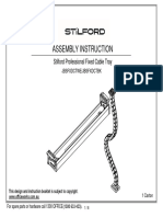 Stilford Medium Cable Tray Assembly Instructions