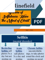 The Minefield - Beware of Selfishness
