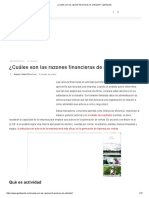 ¿Cuáles Son Las Razones Financieras de Actividad - Gestiopolis