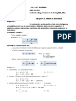 Chapter 1. What Is Advance Algebra?: Quadratic Formula
