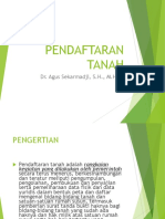 PENDAFTARAN TANAH