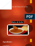 Elaboracion Del Dulce de Leche