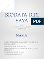 BIODATA DIRI SAYA