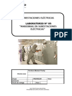 LAB 05 Maniobras en Subestaciones Eléctricas