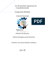 Integración Múltiple Calculo Vectorial