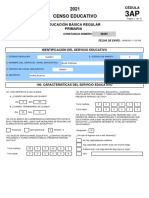 Censo educativo primaria Blas Pascal 2021