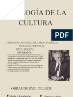 Teologia de La Cultura