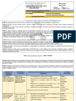 Planificacion Primer Parcial 6to 2022