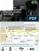 Panduan Pelaporan Dan Koordinasi Tracing Digital TNI-POLRI