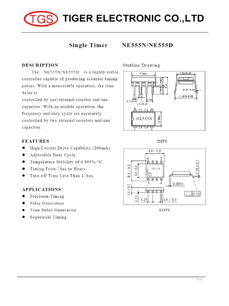 NE555N PDF, NE555N Description, NE555N Datasheet, NE555N View ...