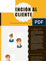 Necesidadees de Atención Al Cliente