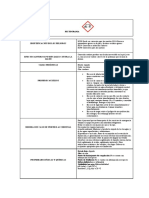 Ficha de Acido Sulfurico