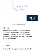 Las Regiones de Argentina